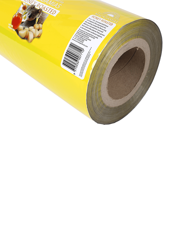 Custom printing plastic laminated roll film 