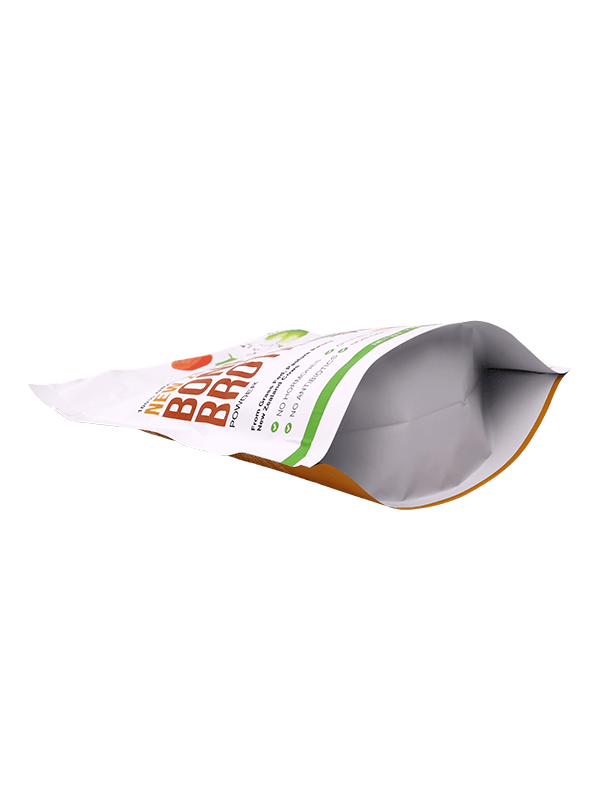 Custom recyclable plastic bags provide 10 colors printing for food packing